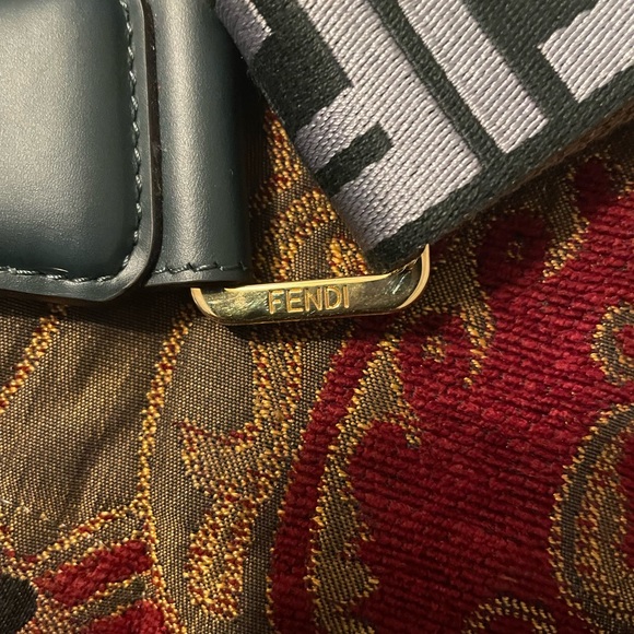 W.Strap/Calf Leather & Woven Fabric Fendi Strap - Picture 6 of 9